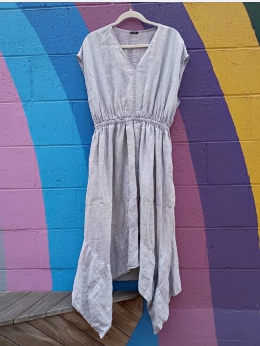 Joseph 100% Ramie Dress sz 38